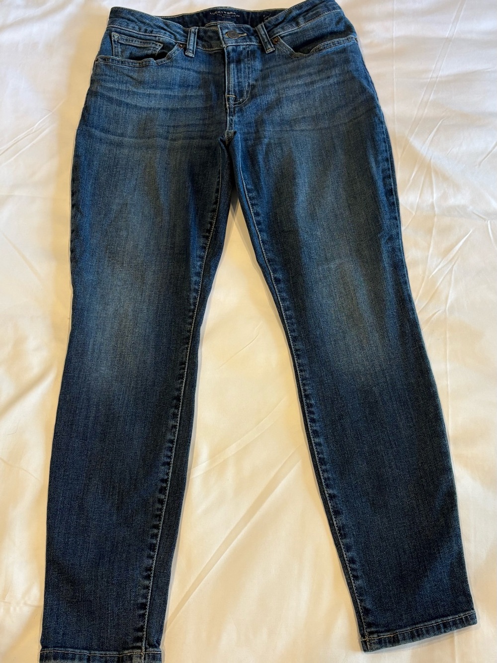 Lucky Brand Women's Dark Wash Skinny Jeans